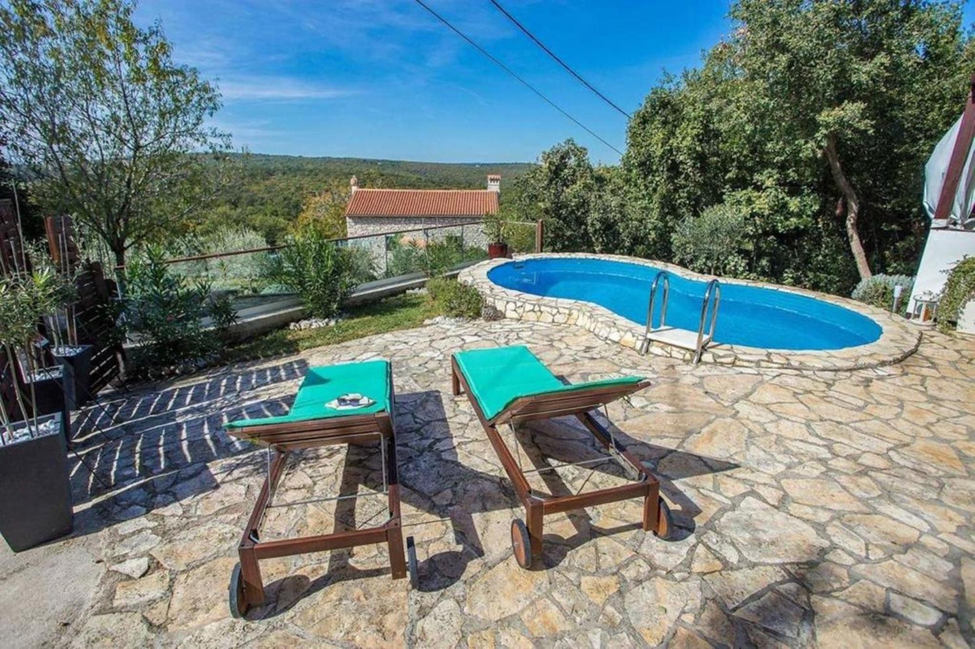 Holiday Home Deborah With Private Pool Labin  Eksteriør billede